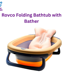 Rovco Folding Bathtub with Bather