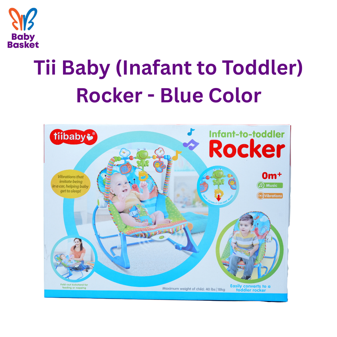 Tii Baby (Inafant to Toddler) Rocker - Blue Color