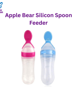 Apple Bear Silicon Spoon Feeder