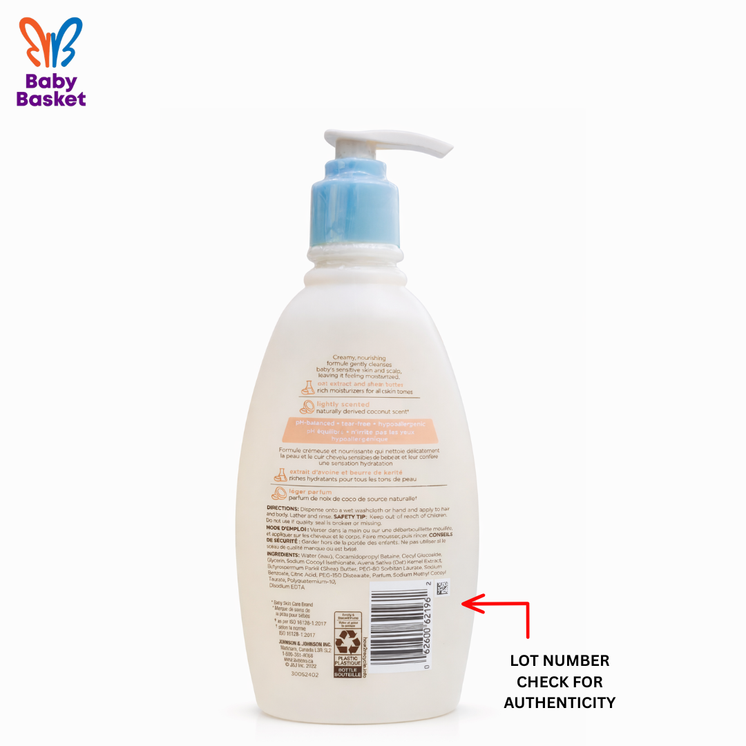 Aveeno Baby original Wash and Shampoo – 354ml 3