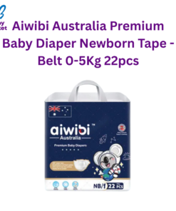 Aiwibi Australia Premium Baby Diaper Newborn Tape - Belt 0-5Kg 22pcs