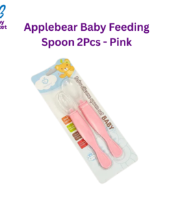 Applebear Baby Feeding Spoon 2Pcs - Pink