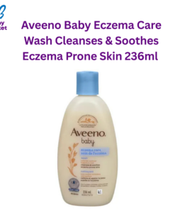 Aveeno Baby Eczema Care Wash Cleanses & Soothes Eczema Prone Skin 236ml