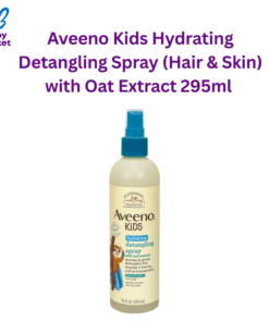 Aveeno Kids Hydrating Detangling Spray (Hair & Skin) with Oat Extract 295ml