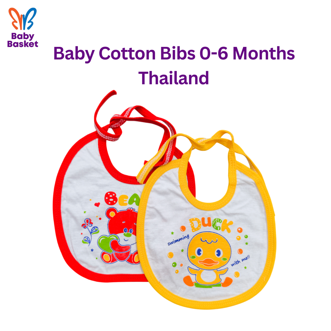 Baby Cotton Bibs 0-6 Months Thailand 3