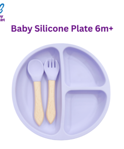 Baby Silicone Plate 6m+