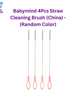 Babymind 4Pcs Straw Cleaning Brush (China) - (Random Color)