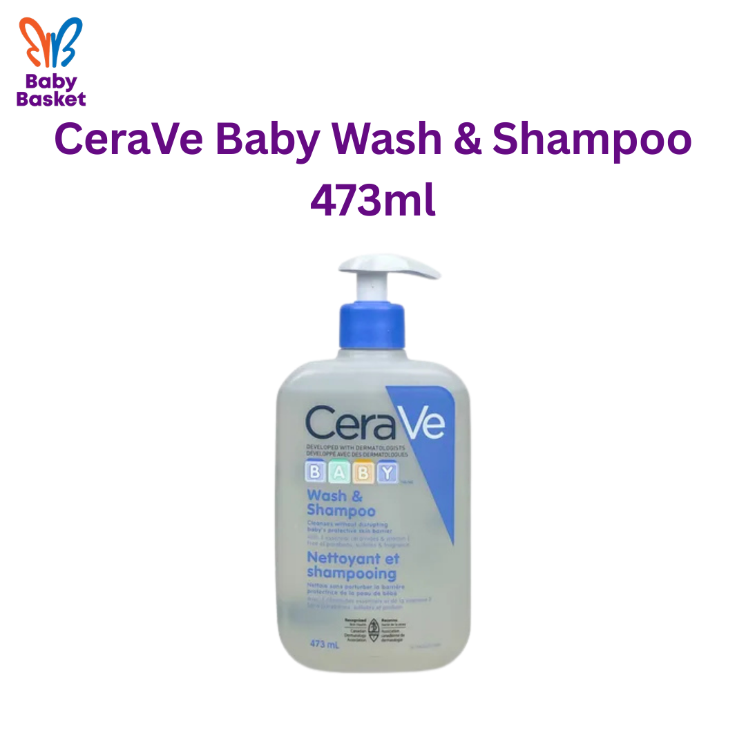 CeraVe Baby Wash & Shampoo 473ml