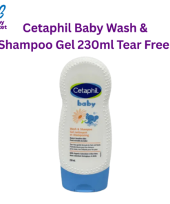 Cetaphil Baby Wash & Shampoo Gel 230ml Tear Free With Natural Calendula & Aloe Vera (Germany)
