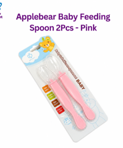 Applebear Baby Feeding Spoon 2Pcs - Pink