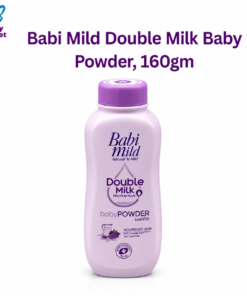 Babi Mild Double Milk Baby Powder, 160gm