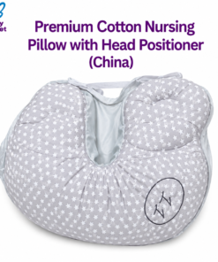 Premium Cotton Nursing Pillow with Head Positioner (China)