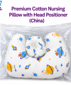 Premium Cotton Nursing Pillow with Head Positioner (China)