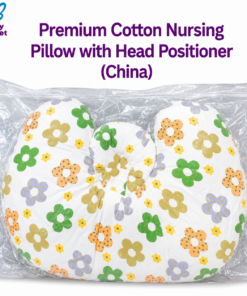 Premium Cotton Nursing Pillow with Head Positioner (China)