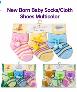 New Born Baby Socks/Cloth Shoes Multicolor