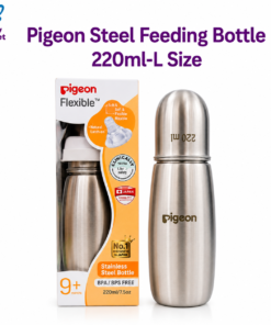Pigeon Steel Feeding Bottle 220ml-L Size