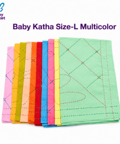 Baby Katha Size-L Multicolor 35x30 inchi