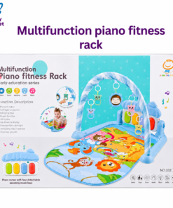 Multifunction piano fitness rack