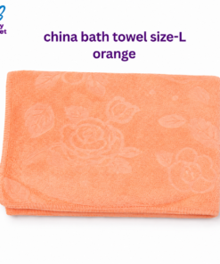 china bath towel size-L orange