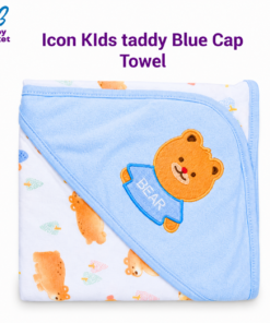 Icon KIds taddy Blue Cap Towel