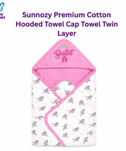Sunnozy Premium Cotton Hooded Towel Cap Towel Twin Layer