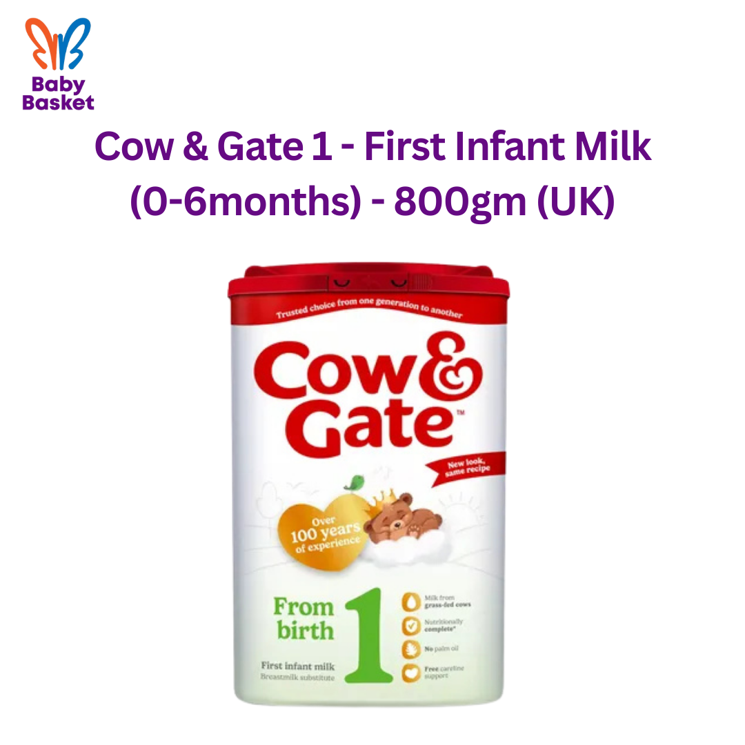 Cow & Gate 1 - First Infant Milk (0-6months) - 800gm (UK)(1)