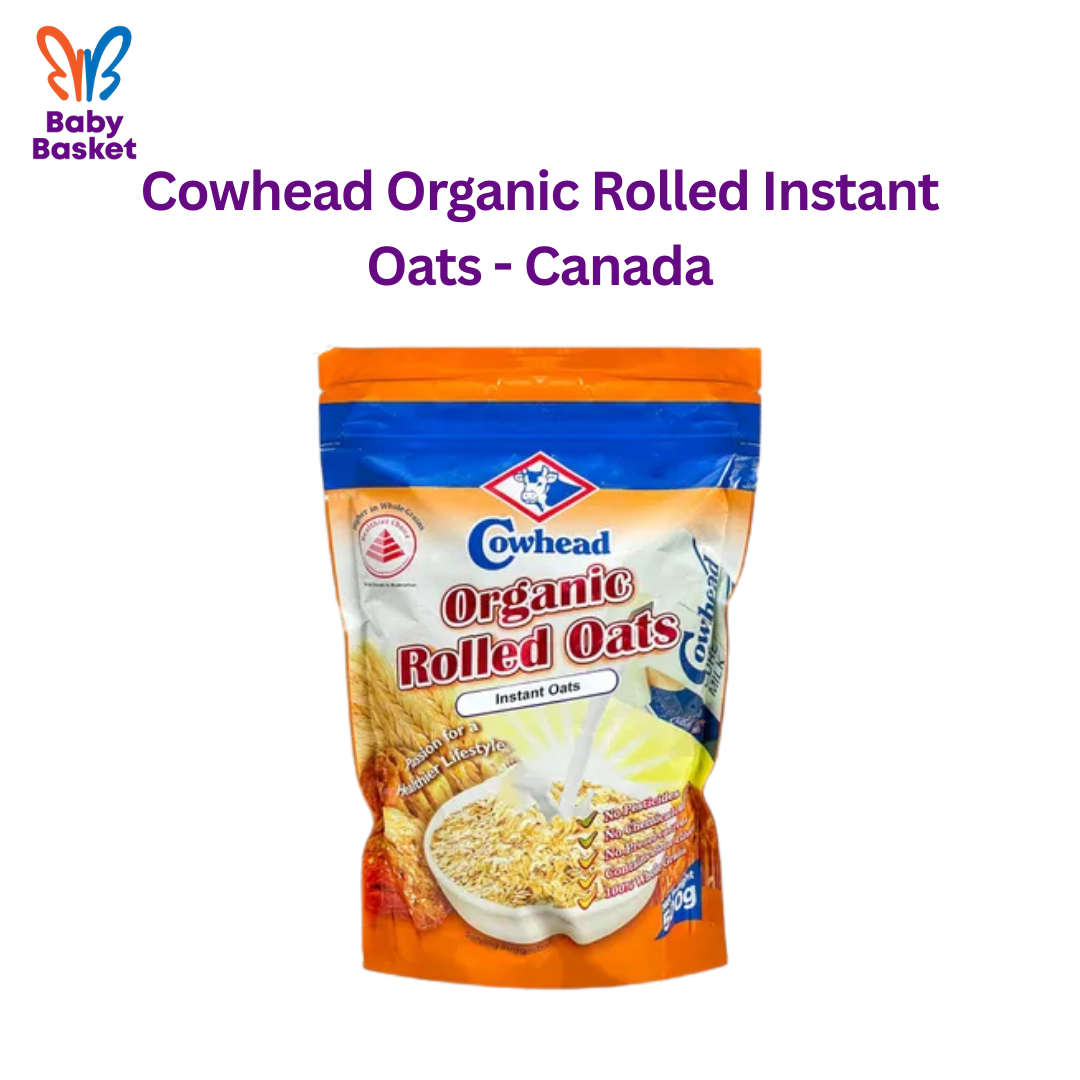Cowhead Organic Rolled Instant Oats - Canada
