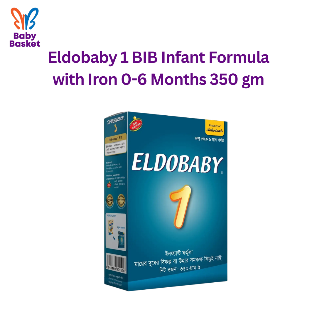 Eldobaby 1 BIB Infant Formula with Iron 0-6 Months 350 gm