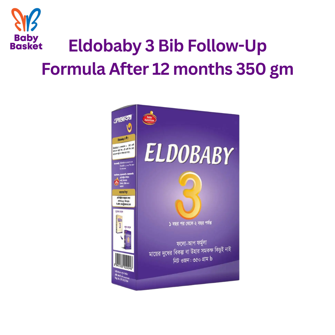 Eldobaby 3 Bib Follow-Up Formula After 12 months 350 gm