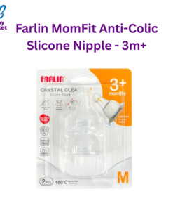 Farlin MomFit Anti-Colic Slicone Nipple - 3m+