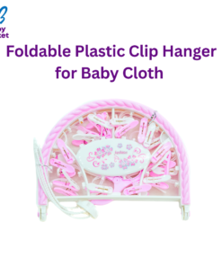 Foldable Plastic Clip Hanger for Baby Cloth