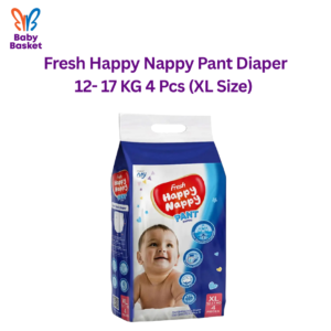 Fresh Happy Nappy Pant Diaper 12- 17 KG 4 Pcs (XL Size)