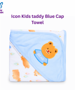 Icon KIds taddy Blue Cap Towel
