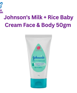 Johnson's Milk + Rice Baby Cream Face & Body 50gm (Thailand)