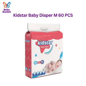 Kidstar Baby Diaper M 60 PCS