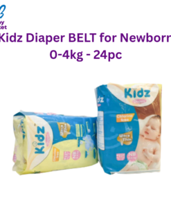 Kidz Diaper BELT for Newborn 0-4kg - 24pc