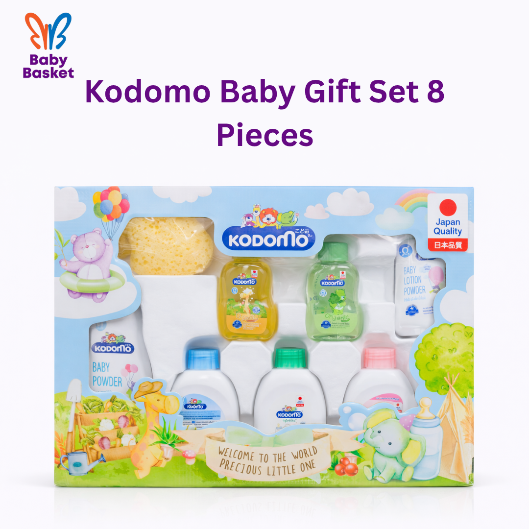 Kodomo Baby Gift Set 8 Pieces