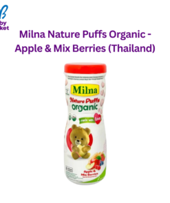 Milna Nature Puffs Organic - Apple & Mix Berries (Thailand)