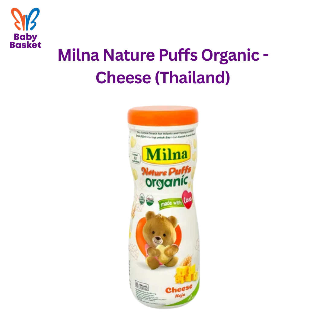 Milna Nature Puffs Organic - Cheese (Thailand)