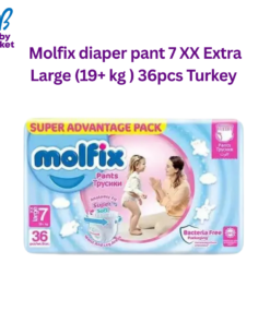 Molfix diaper pant 7 XX Extra Large (19+ kg ) 36pcs Turkey