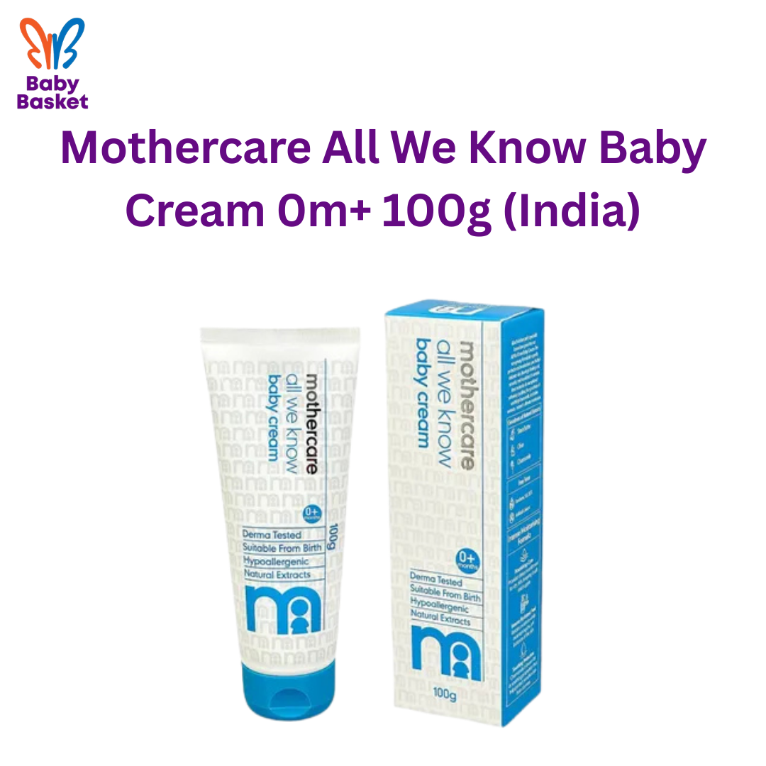 Mothercare All We Know Baby Cream 0m+ 100g (India)