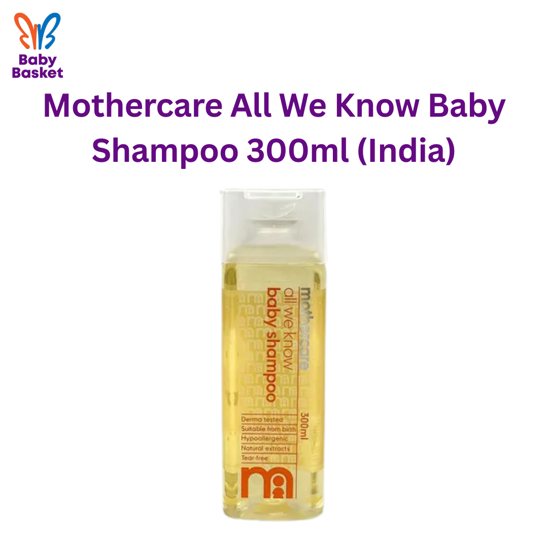 Mothercare All We Know Baby Shampoo 300ml (India)