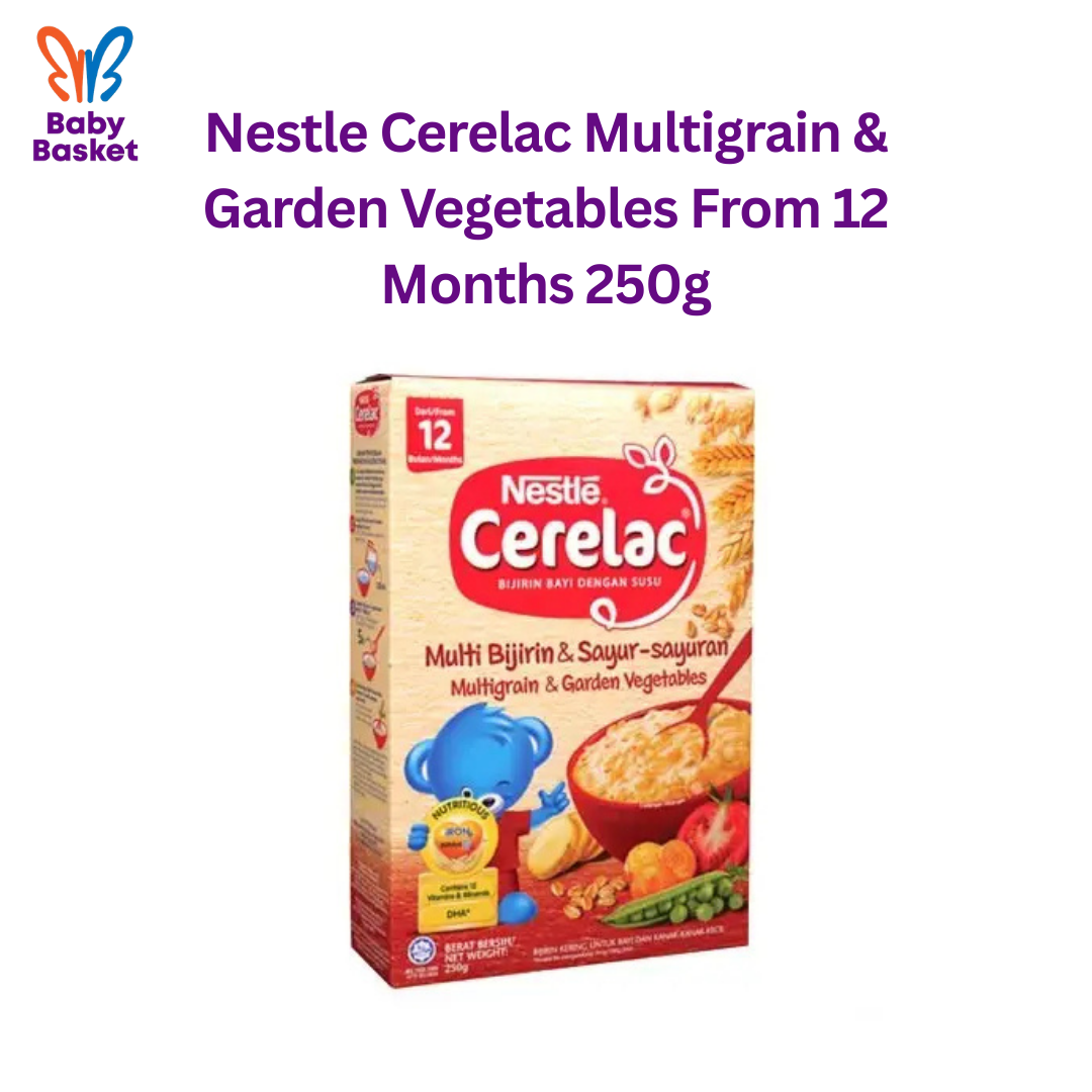 Nestle Cerelac Multigrain & Garden Vegetables From 12 Months 250g
