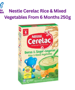 Nestle Cerelac Rice & Mixed Vegetables From 6 Months 250g