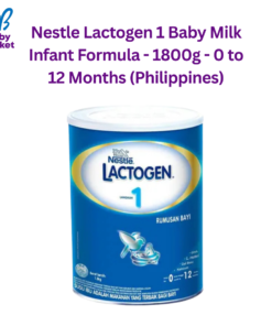 Nestle Lactogen 1 Baby Milk Infant Formula - 1800g - 0 to 12 Months (Philippines)