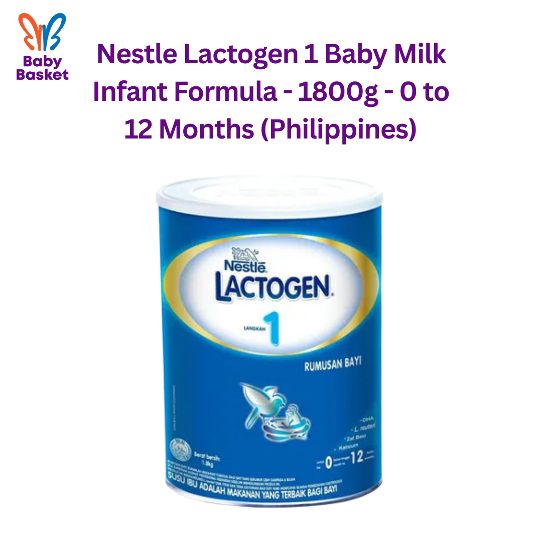 Nestle Lactogen 1 Baby Milk Infant Formula - 1800g - 0 to 12 Months (Philippines)