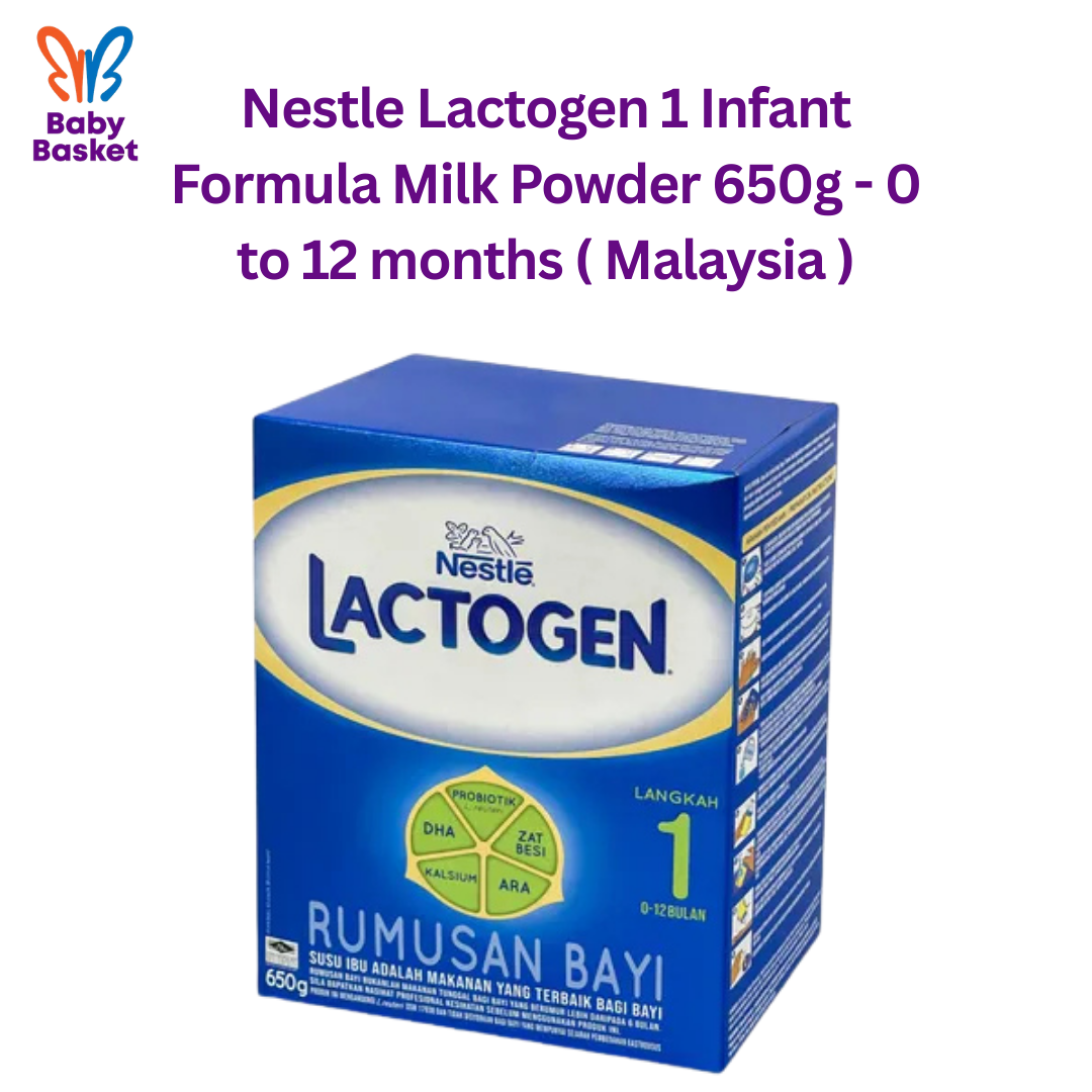 Nestle Lactogen 1 Infant Formula Milk Powder 650g - 0 to 12 months ( Malaysia )