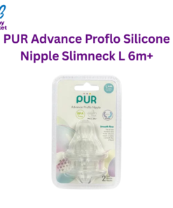 PUR Advance Proflo Silicone Nipple Slimneck L 6m+