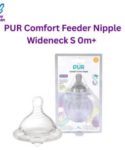 PUR Comfort Feeder Nipple Wideneck S 0m+