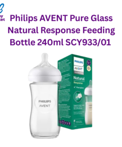 Philips AVENT Pure Glass Natural Response Feeding Bottle 240ml SCY933/01